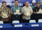 Drama Kejar-kejaran di Laut, TNI AL Tangkap Tiga Kurir Sabu Rp40 Miliar di Dumai