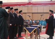 Pjs. Bupati Yedi Rahmat Hadiri Pelantikan Pimpinan DPRD, Sinergi untuk Pembangunan