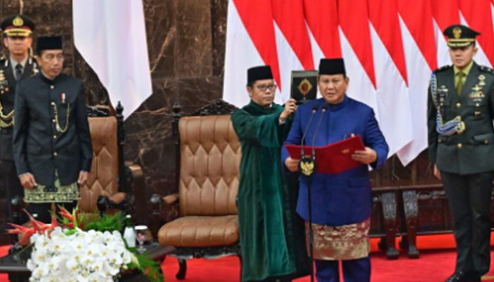 Resmi Dilantik, Prabowo Subianto dan Gibran Rakabuming Raka Pimpin Indonesia 2024-2029