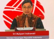 Menkeu Sri Mulyani Buka Perdagangan Saham BEI 2025, Sampaikan Pesan Presiden Prabowo