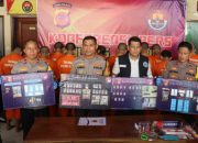 Polres Ciamis Gempur Jaringan Narkoba, 13 Tersangka Ditangkap, Barang Bukti Puluhan Gram Disita