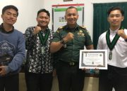 HMI IAIPI Sambangi Koramil Tarogong Kidul, Sepakat Gelar Seminar Kesehatan Mental