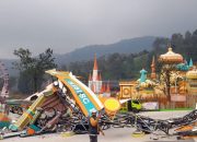 Diduga Penyebab Banjir, Warga Puncak Robohkan Wisata Hibisc Fantasy
