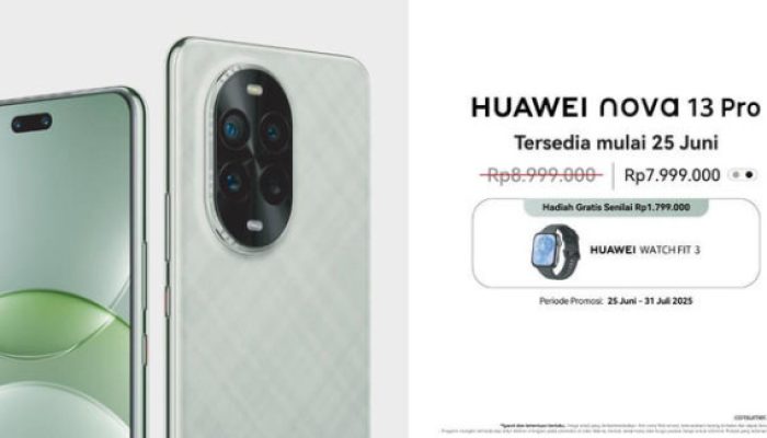 HUAWEI nova 13 Pro Resmi Hadir, Kamera Selfie Canggih & Desain Stylish untuk Generasi Muda
