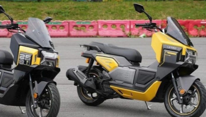Tantang Honda ADV160, Letbe Mecha 150 Hadir dengan Lampu X Unik dan Fitur Canggih