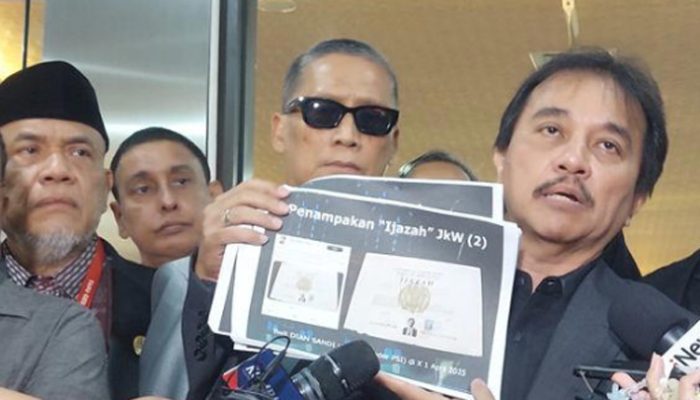 Roy Suryo Klaim Ijazah Jokowi Palsu Berdasarkan Analisis Digital