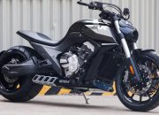 Benda LFC 700 Pro, Cruiser Futuristik dengan Ban Setebal Mobil Sport