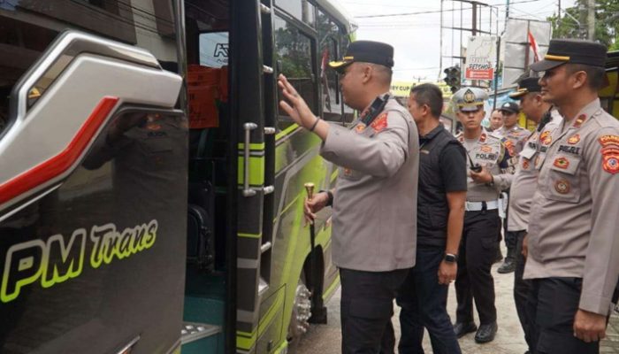 Polres Tasikmalaya Sekat Buruh dan Mahasiswa yang Akan ke Jakarta
