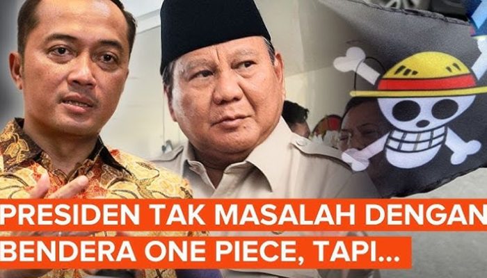 Bendera One Piece Ramai Dikibarkan Jelang HUT RI, Ini Tanggapan Presiden Prabowo