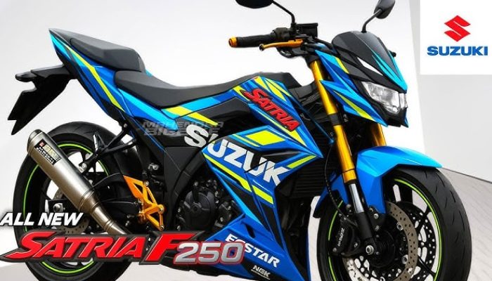 Suzuki Siapkan Satria F250, Perpaduan Bebek Ayam Jago dan Sportbike