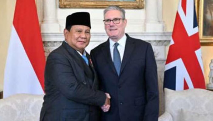 Bertemu PM Inggris, Prabowo Buka Peluang Investasi dan Transfer Teknologi